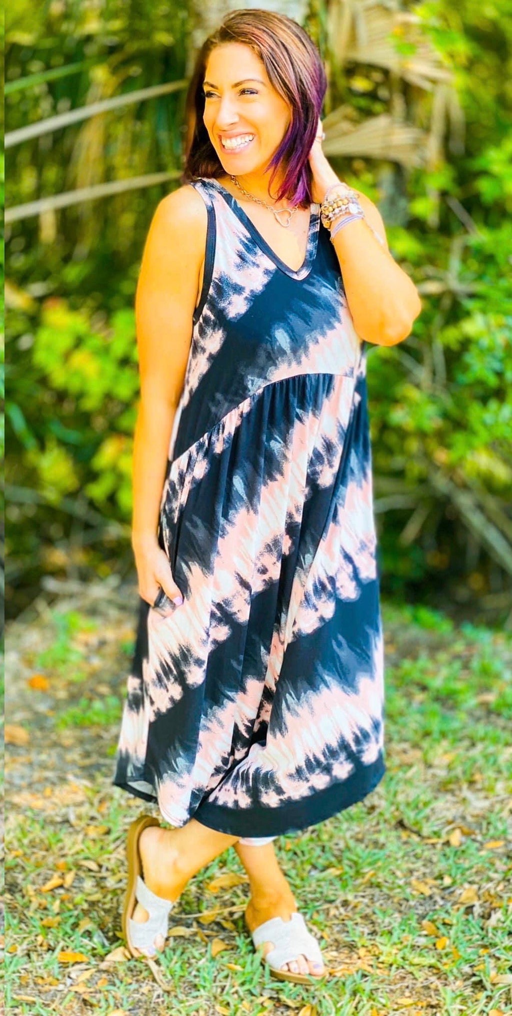 Phierce Jumpsuit- Tie Dye