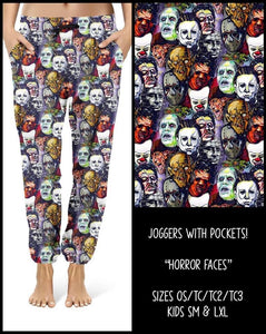 Horror Faces Joggers- KC237