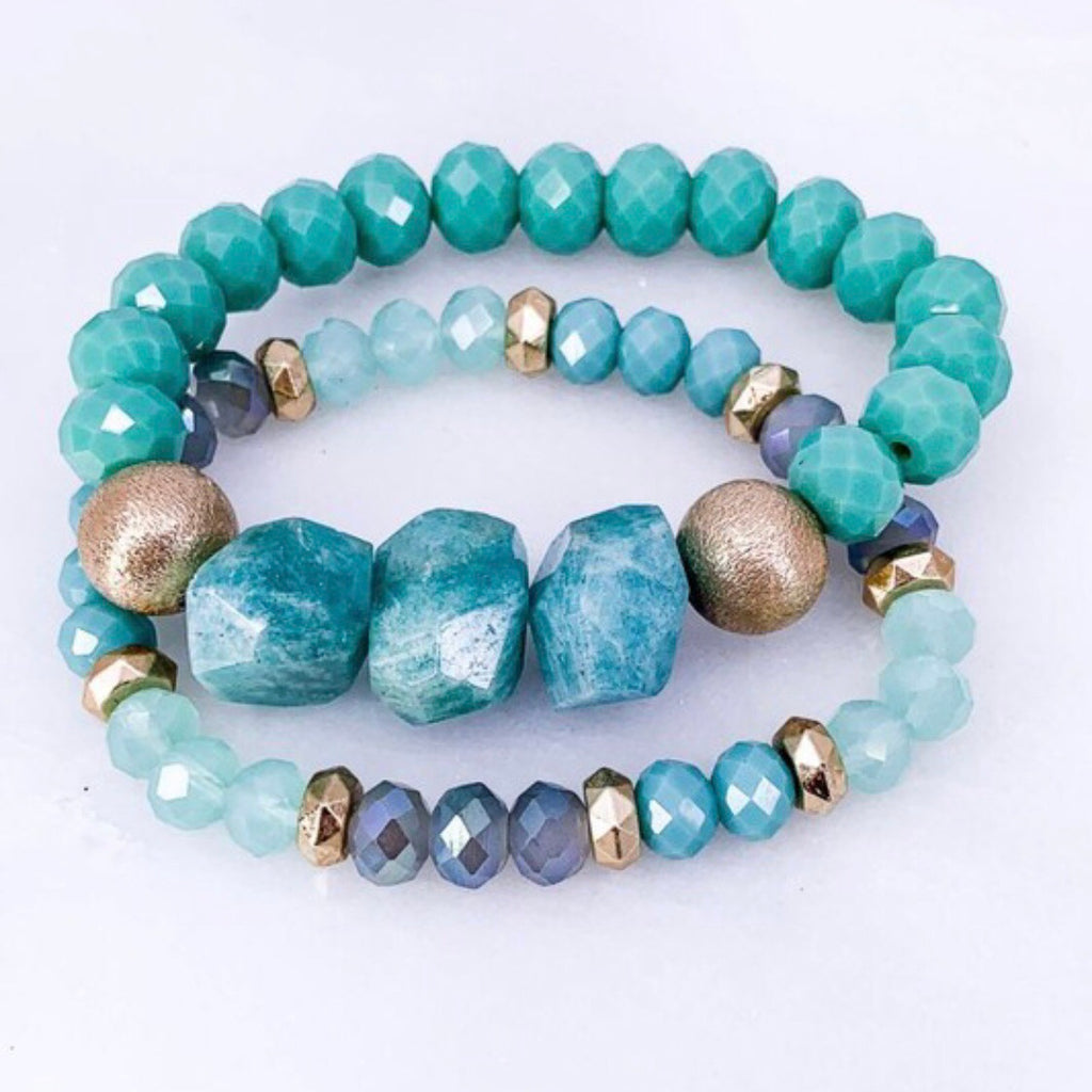 Joyful Turquoise Bracelet Set