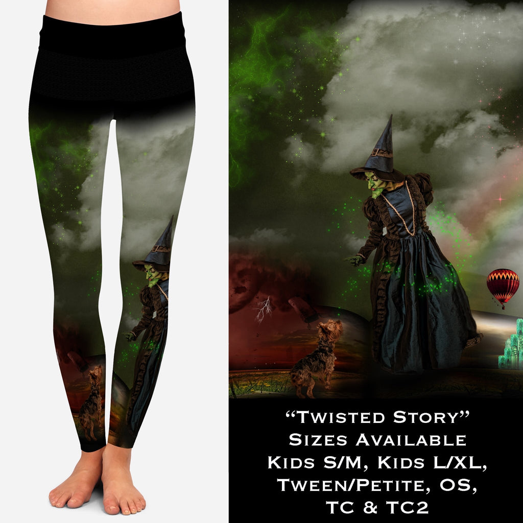 Twisted Story Leggings