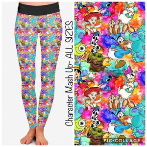 Character Mash Up Leggings- KC70