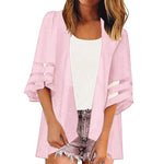 Pink Chiffon Kimono- JAI24
