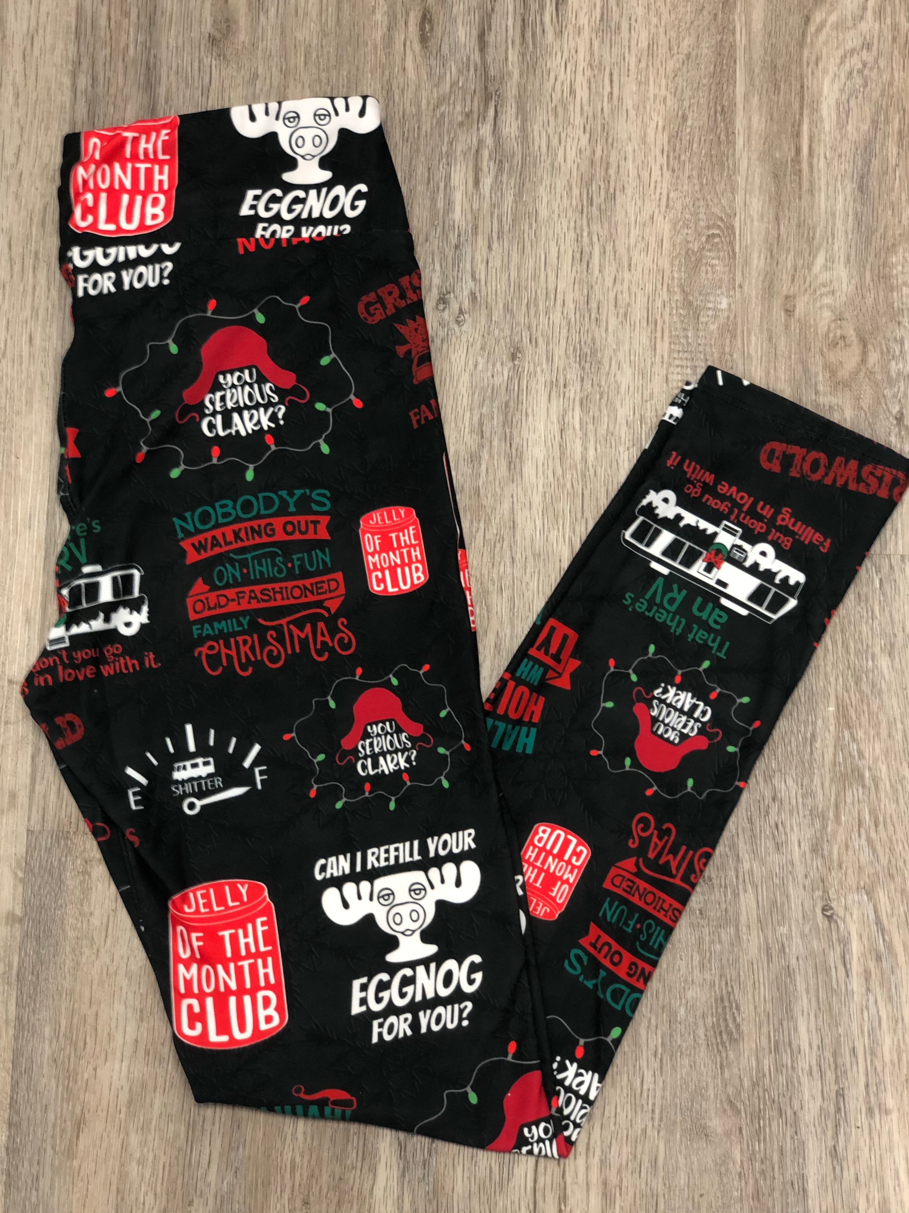 Old Fashioned Christmas Leggings