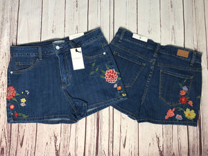 Judy Blue Floral Shorts