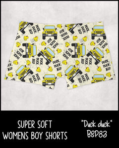 BSP83 Duck Duck Boy Shorts- KC026