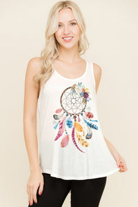 Dreamcatcher Flowy Racerback Tank