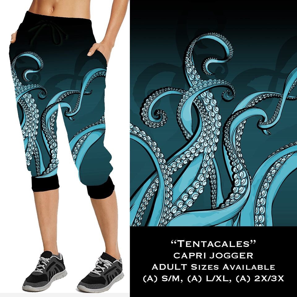 Tentacles Capri Joggers