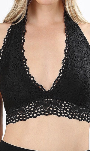 Halter Lace Bralette