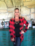 Buffalo Plaid Cardigan