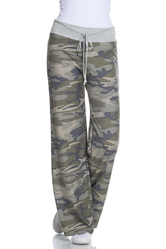 Camo Print Lounge Pants