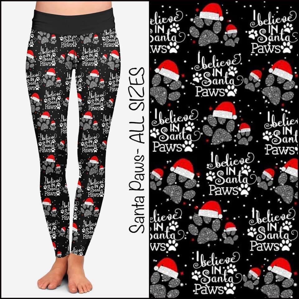 Santa Paws Leggings- KC56