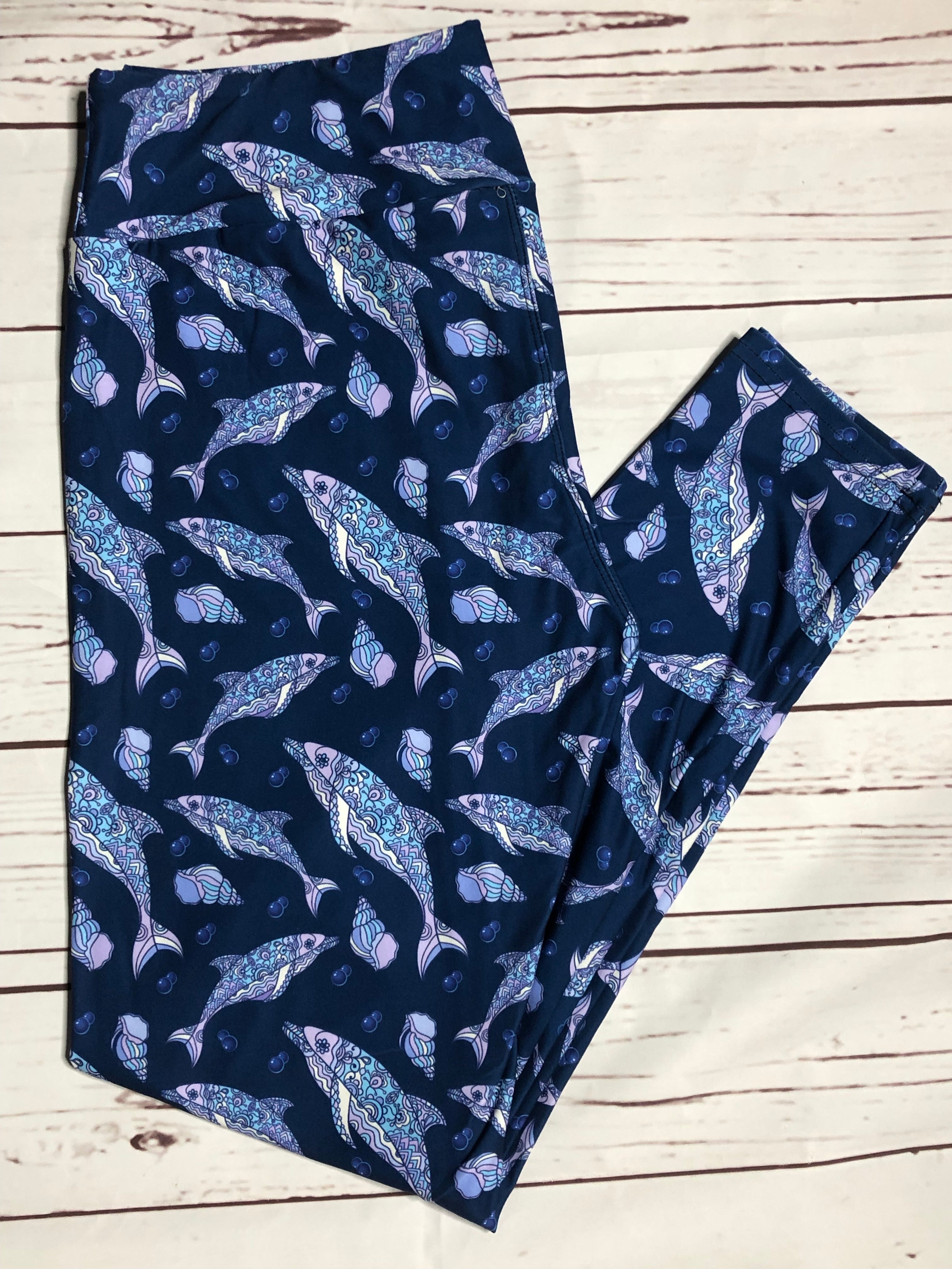 Mosaic Dolphin Leggings