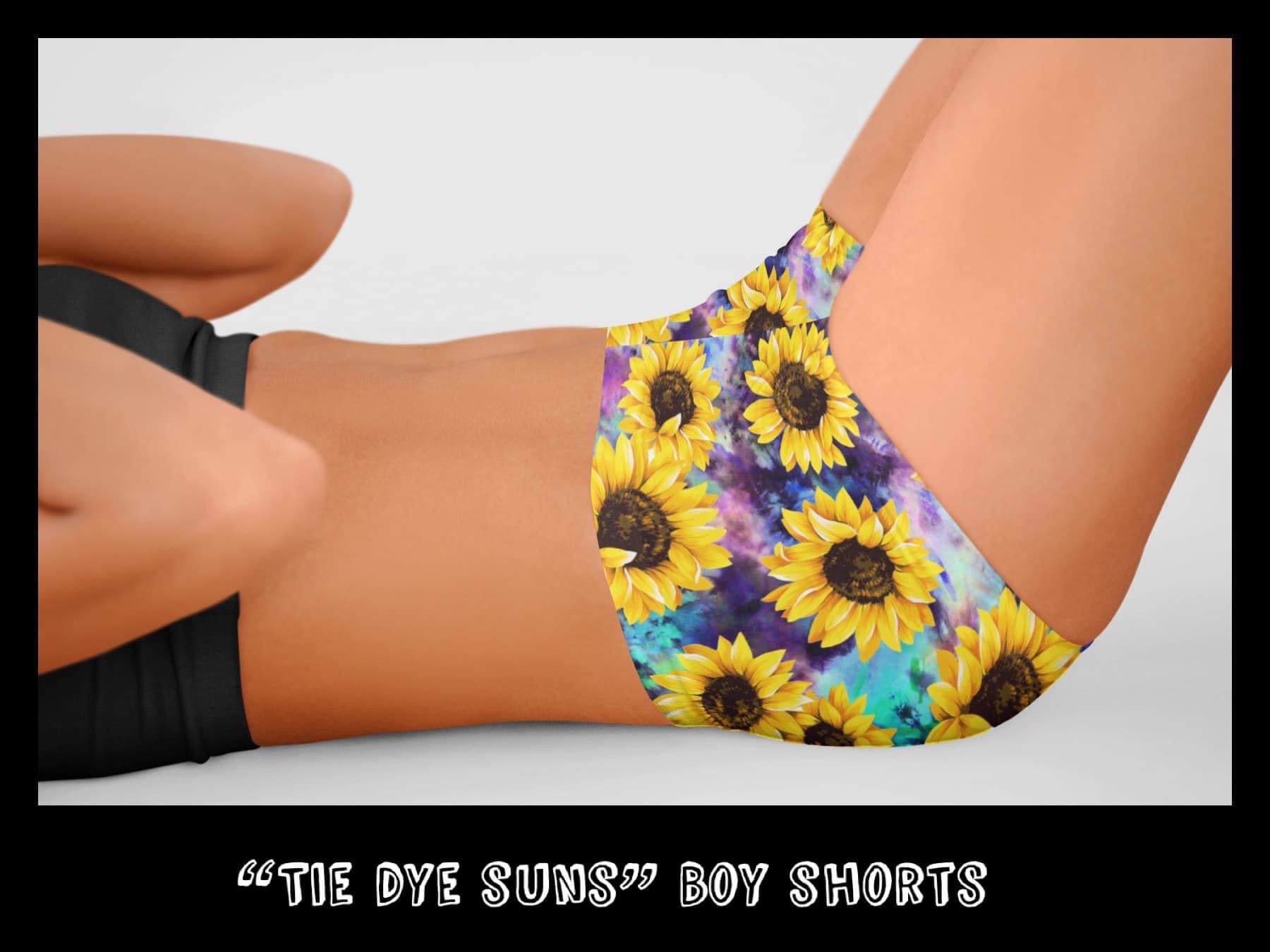 Tie Dye Suns Boy Shorts- KC187