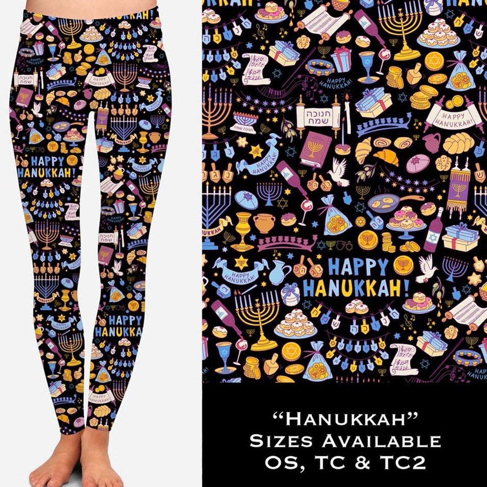 Hanukkah Leggings