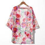 Floral Chiffon Kimono- JAI24