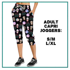 Coffee Queen Capri Joggers